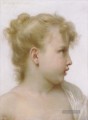 Etude tete de petite fille tete de petite fille Realismus William Adolphe Bouguereau